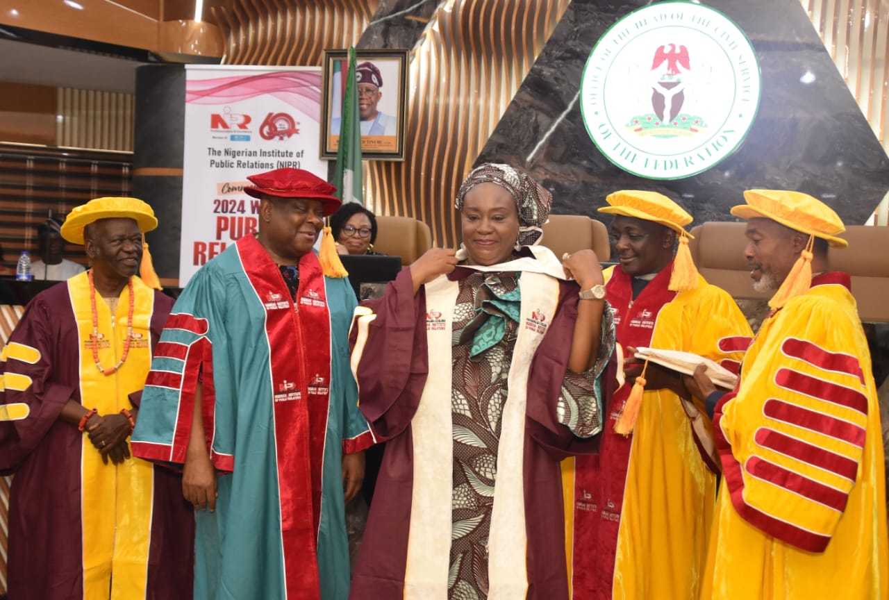 Head of Service Dr. Yemi-Esan gets NIPR fellowship 