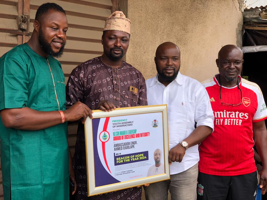 Youth assembly honours community leader Ojuolape